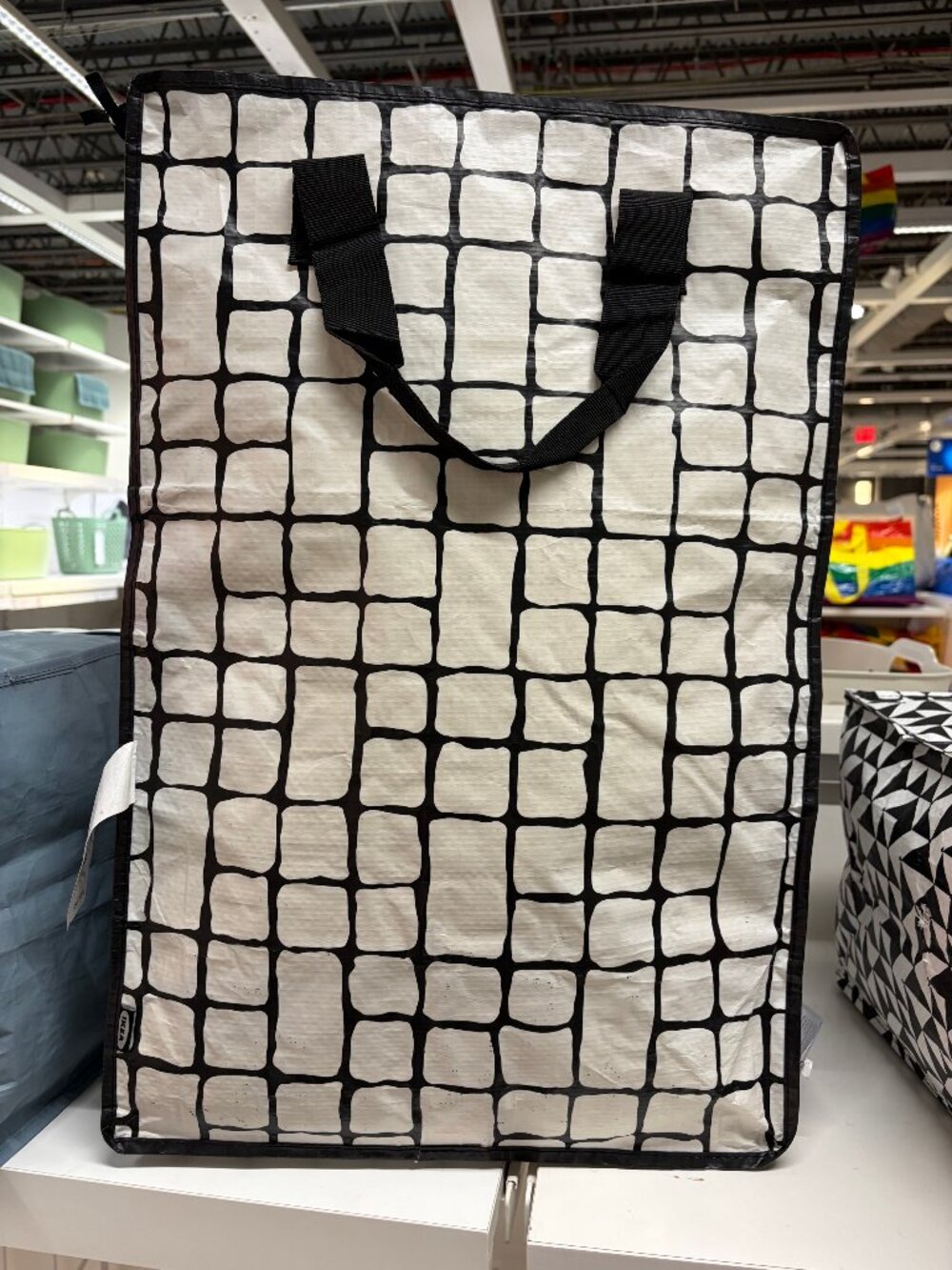 2-PACK GÖRSNYGG GORSNYGG Storage Bag/Back Pack 19 Gallons Black White 105.959.48
